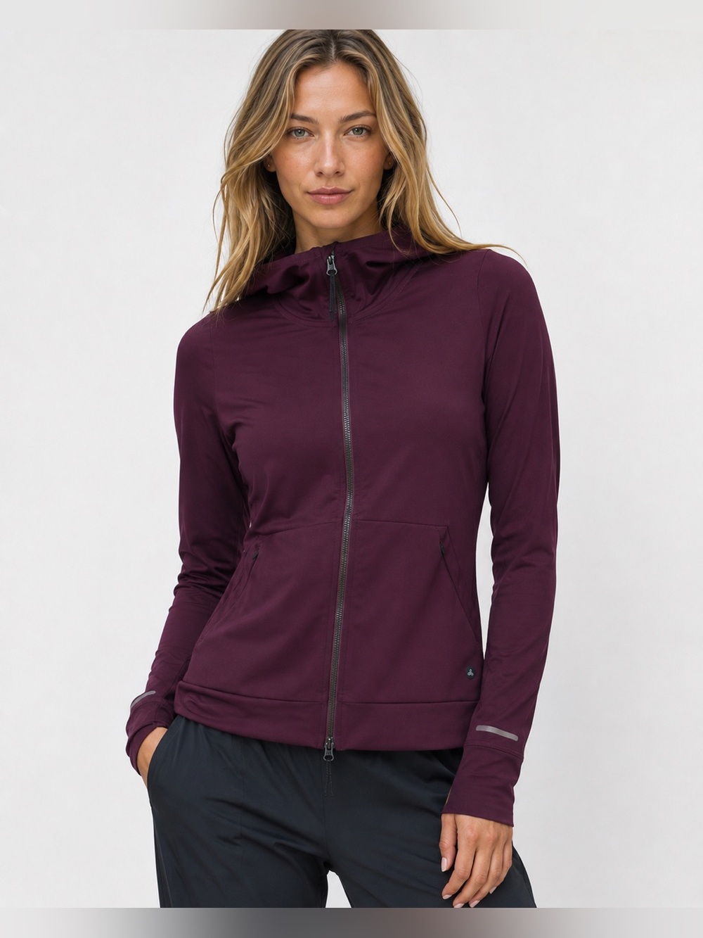 Prana Ice Flow Zip Hoodie Jscket Lurole Women’s size XS 788/778